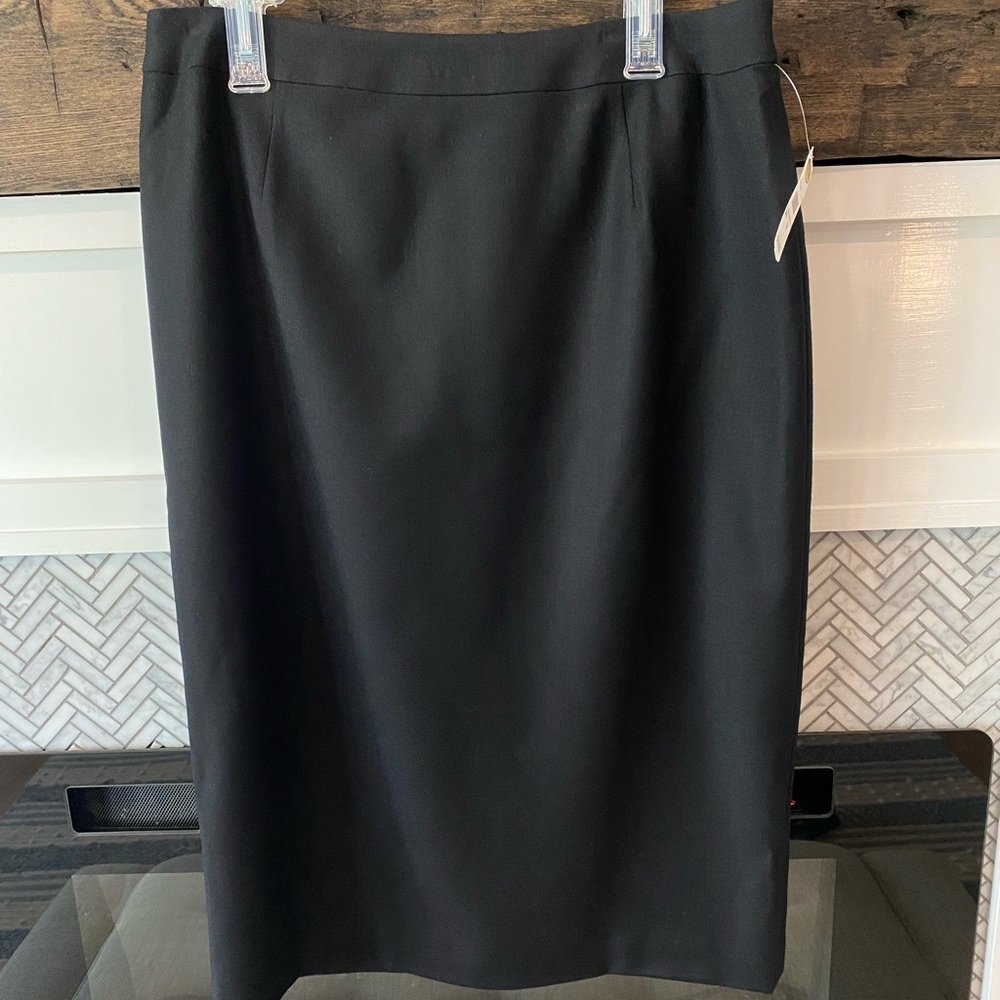 NWT Black Talbots Skirt